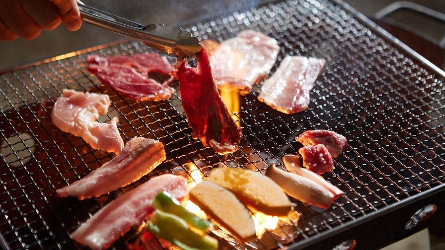 絶景のオーシャンビューを前にBBQを堪能！【夕朝食付き】